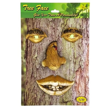Land & Sea Land & Sea LS917TF1 Sleepy Tree Face Lawn & Garden Decoration LS917TF1